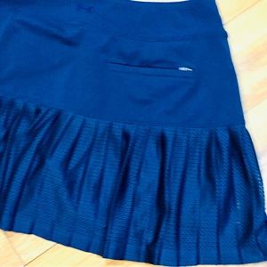 Under Armour heatgear navy blue tennis skirt navy blue summer sports med
